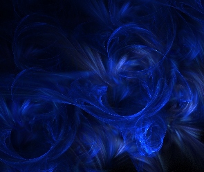 Niebieska, Abstrakcja
