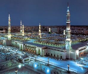 Miasto nocą, Arabia Saudyjska