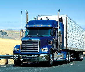 Ciężarówka, Droga, Freightliner