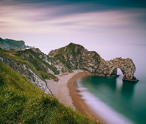 Skały, Plaża, Morze