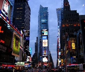 Time Square, Manhattan, Drapacze chmur