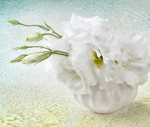 Obraz, Eustoma, Kwiatów, Bukiet, Malarstwo