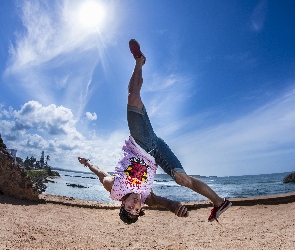 Salto, Break dance, Taniec