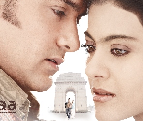 Film, Khan, Bollywood, Fanaa, Aamir, Aktorzy, Kajol