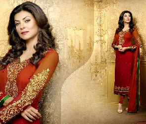 Aktorka, Sen, Sushmita, Bollywood, Kobieta