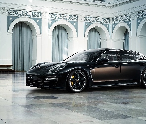 Samochód, Porsche Panamera, Wnętrze