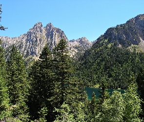 Las, Mauricio, Góry, Pireneje