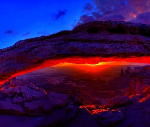 Zachód, Słońca, Arizona