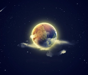 Gwiazdy, Kosmos, Planeta