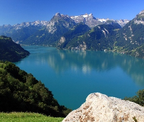 Góry, Szwajcaria, Jezioro