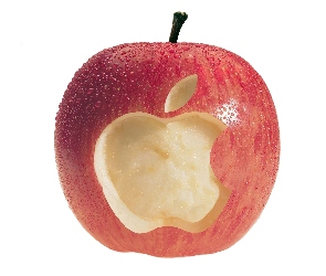 Logo, Jabłko, Apple