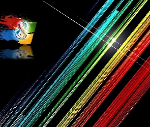 Logo, Linie, Windows 8