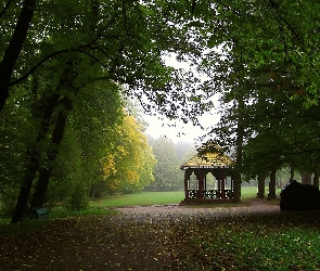 Lato, Altana, Mgła, Park