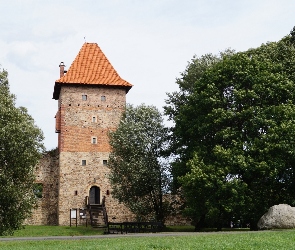 Zamek Chudów, Ruiny, Polska, Zamek w Chudowie