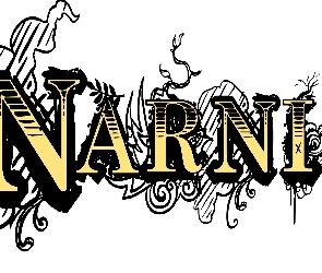 Grafika, Narnia, 2D, Napis