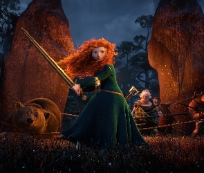 Merida waleczna, Brave, Bajka