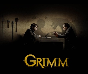 Serial, Stół, Mężczyźni, Grimm