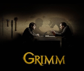 Stół, Mężczyźni, Serial, Grimm