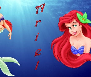 Mała Syrenka, Ariel, Bajka, Syrenka, The Little Mermaid