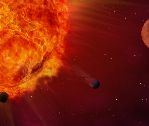 Fantasy, Planety, Kosmos, Gwiazda