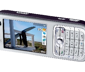 Nokia N73, Send, Srebrny