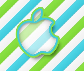 Grafika, Logo, 2D, Apple