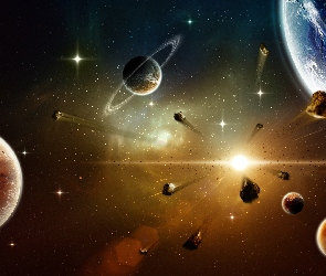 Kosmos, Planety
