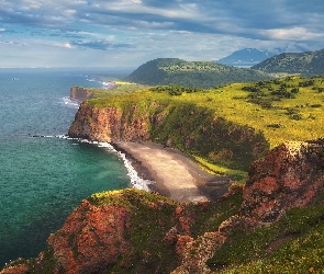 Wybrzeże, Plaża, Klif