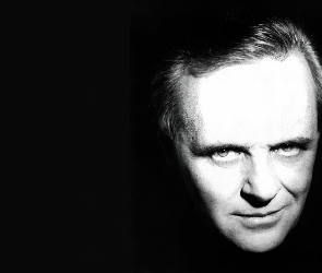 włosy, siwe, Anthony Hopkins, twarz