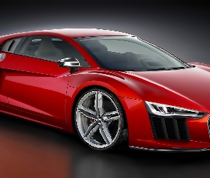 Audi, R8, Czerwone