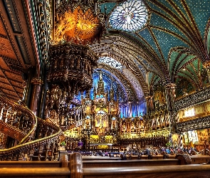 Katedra, Wnętrze, Notre Dame