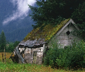 Opuszczona, Góry, Chata