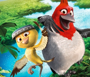 Film animowany, Rio 2, Kurczaki