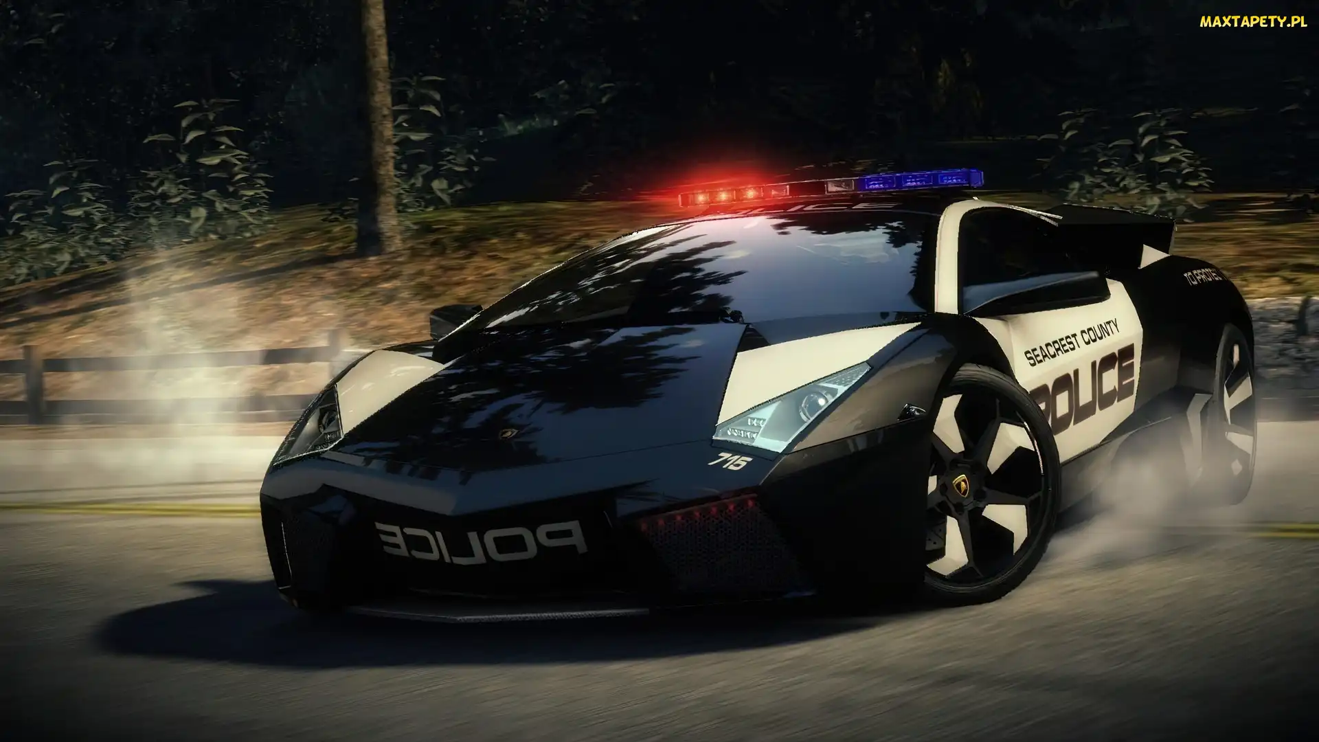 Samochód, Pursuit, For, Policyjny, Hot, Need, Speed