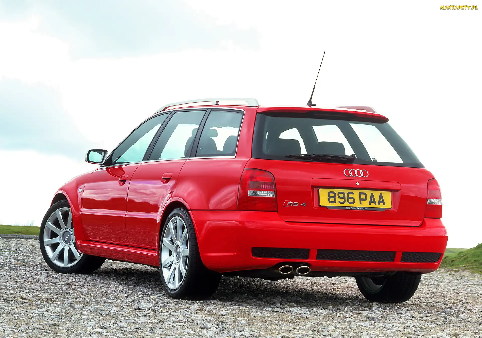 Audi RS4, Avant, Czerwone