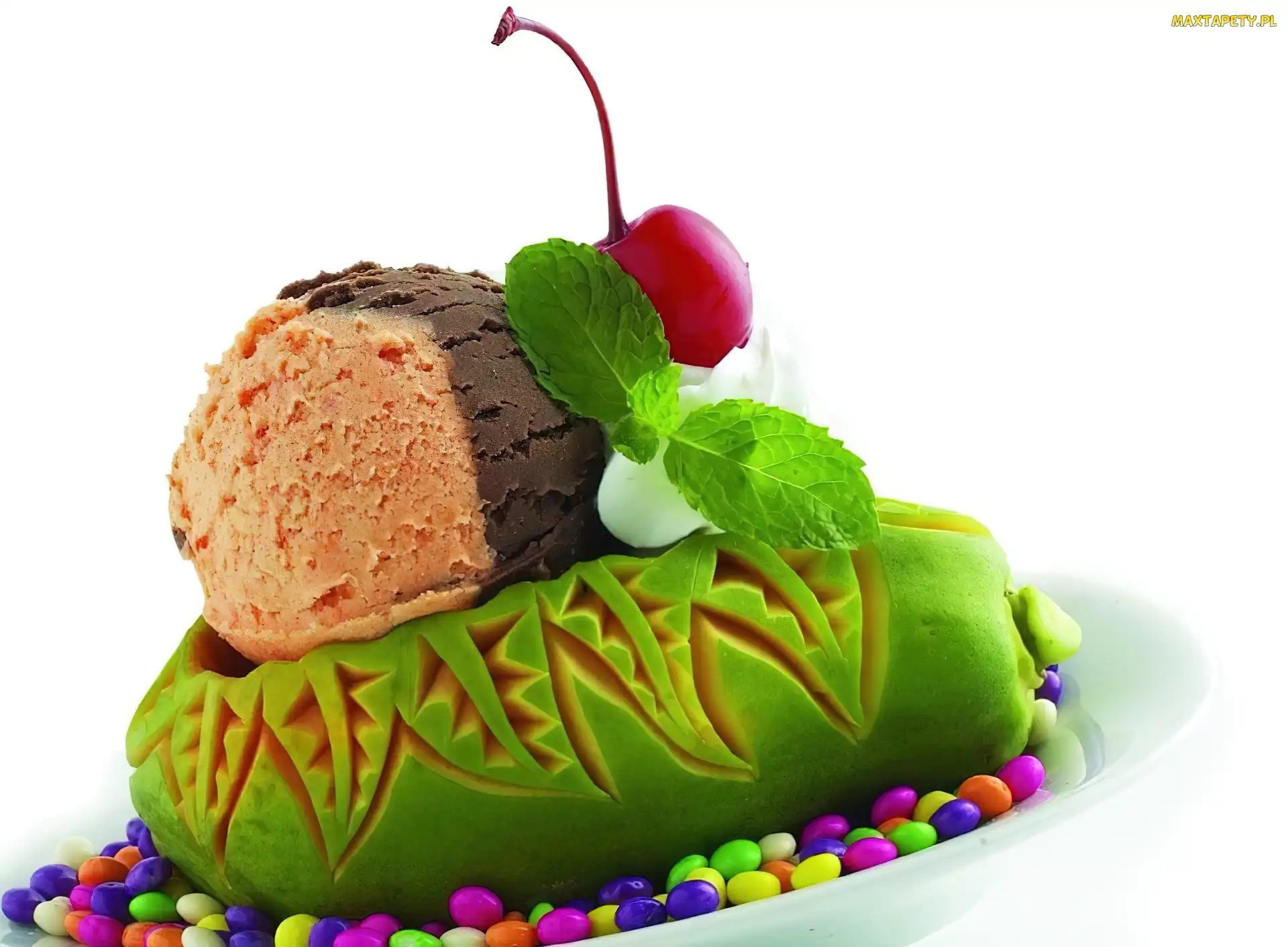 Lody, Wisienka, Papaja