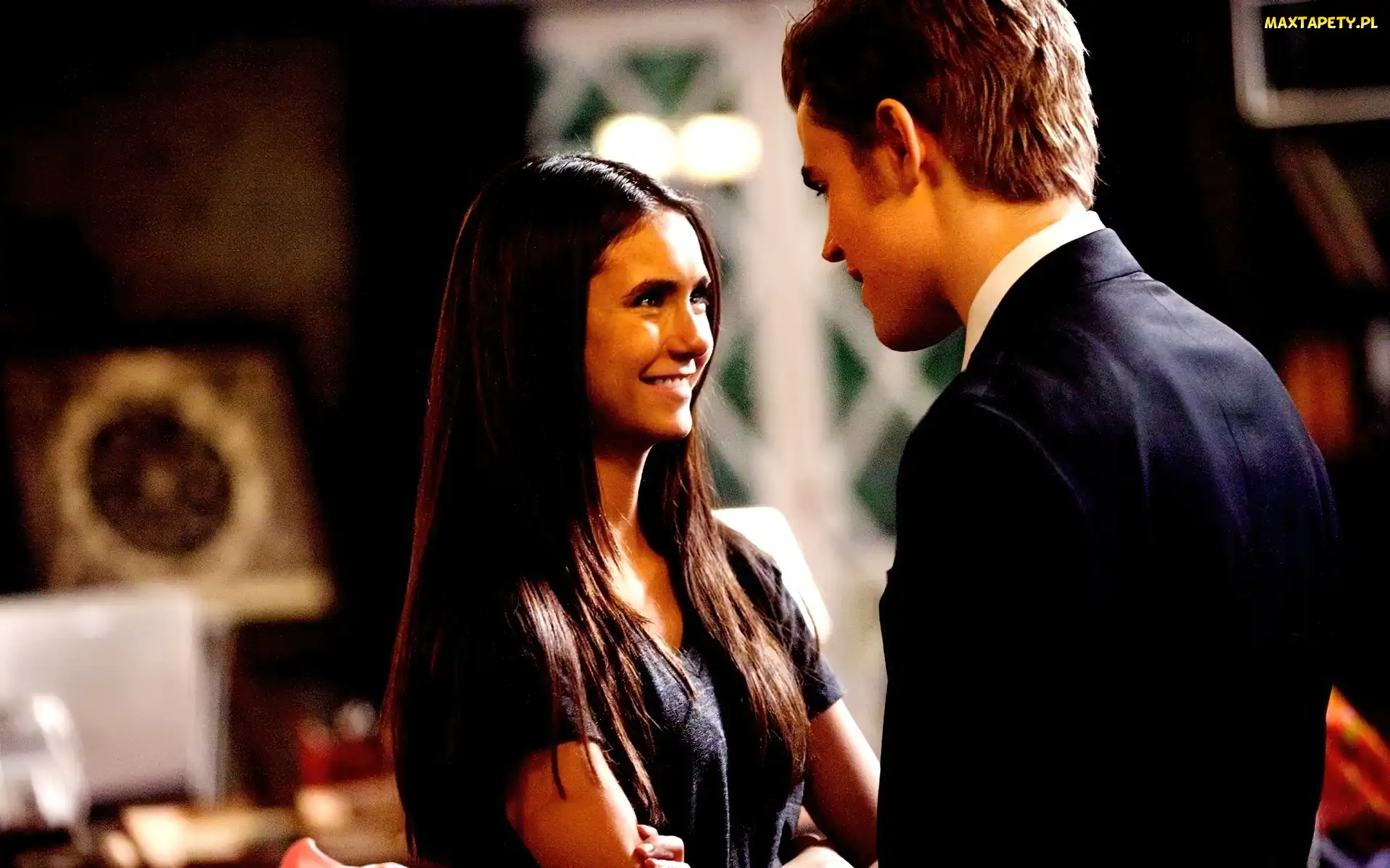 Pamiętniki wampirów, Paul Wesley, Nina Dobrev, Vampire Diaries