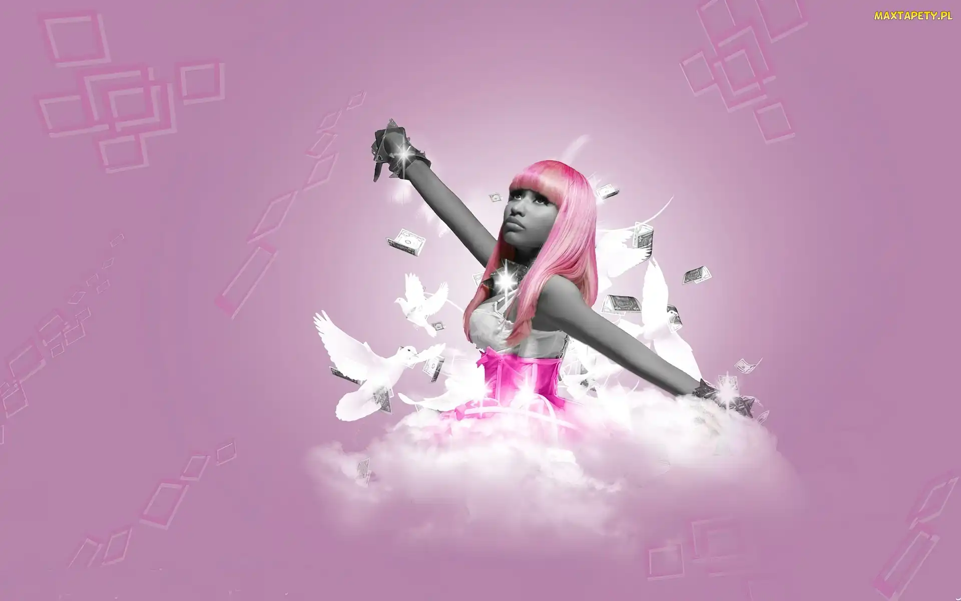 Piosenkarka, Gołębie, Nicky Minaj