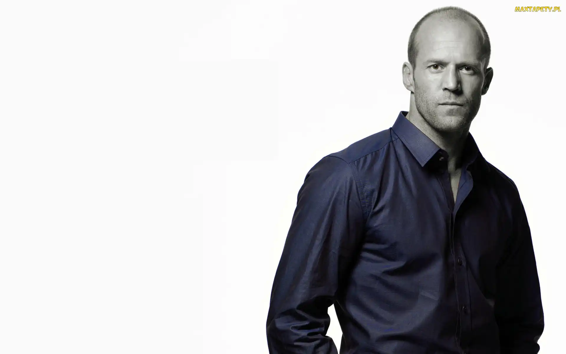 Granatowa, Koszula, Jason Statham, Aktor