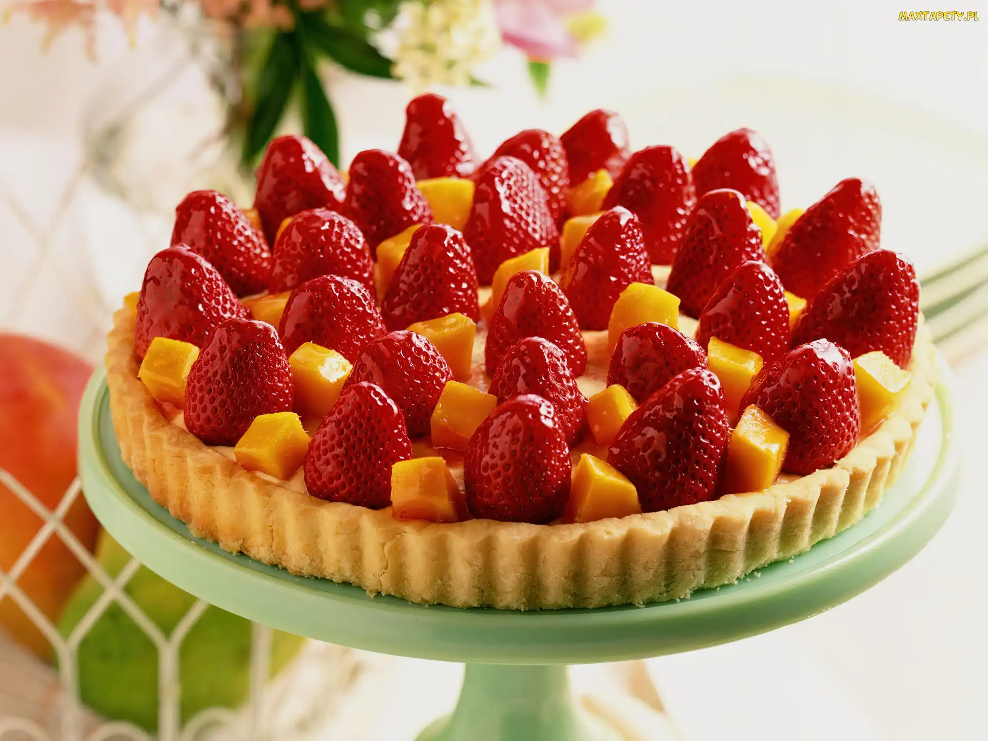 Tarta, Truskawkowa, Tortownica
