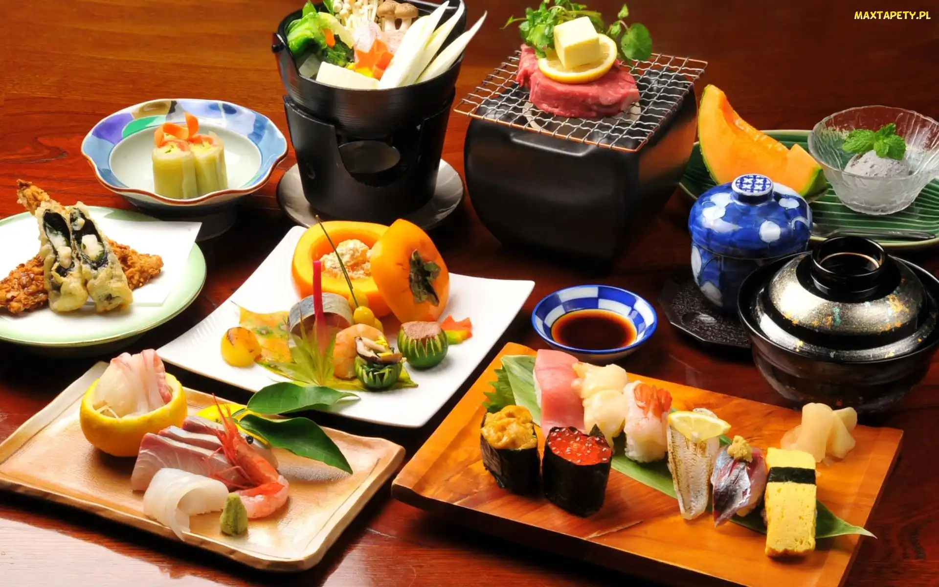 Japońska, Sushi, Kuchnia