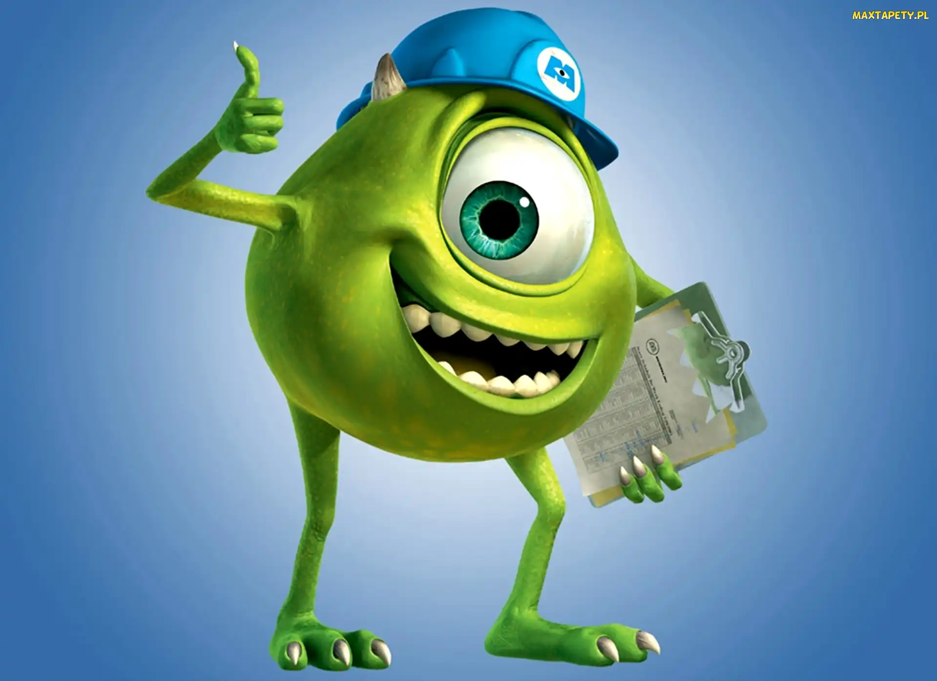 Oko, Monsters Inc, Mike Wazowski, Potwory i spółka