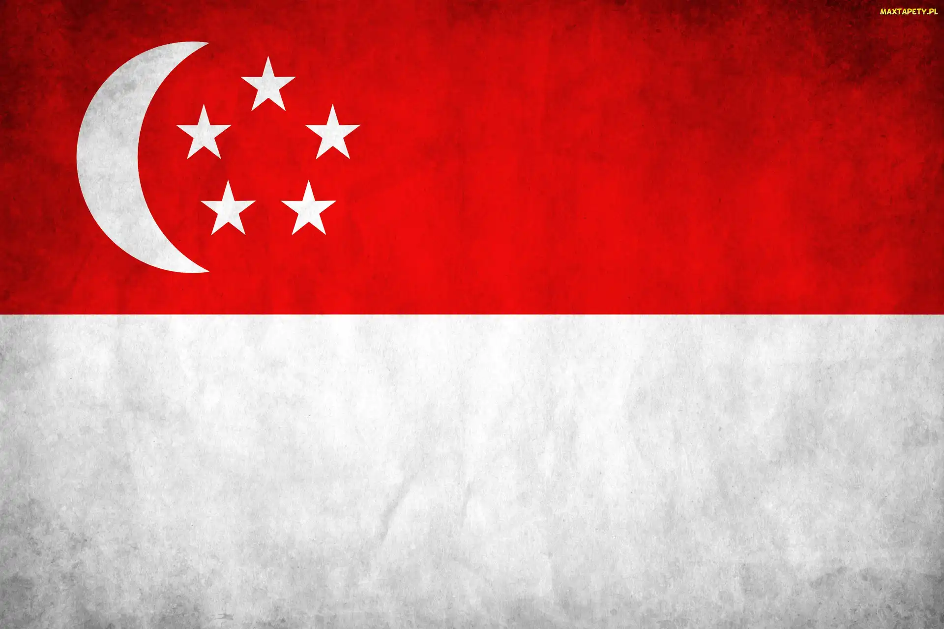 Państwa, Singapur, Flaga