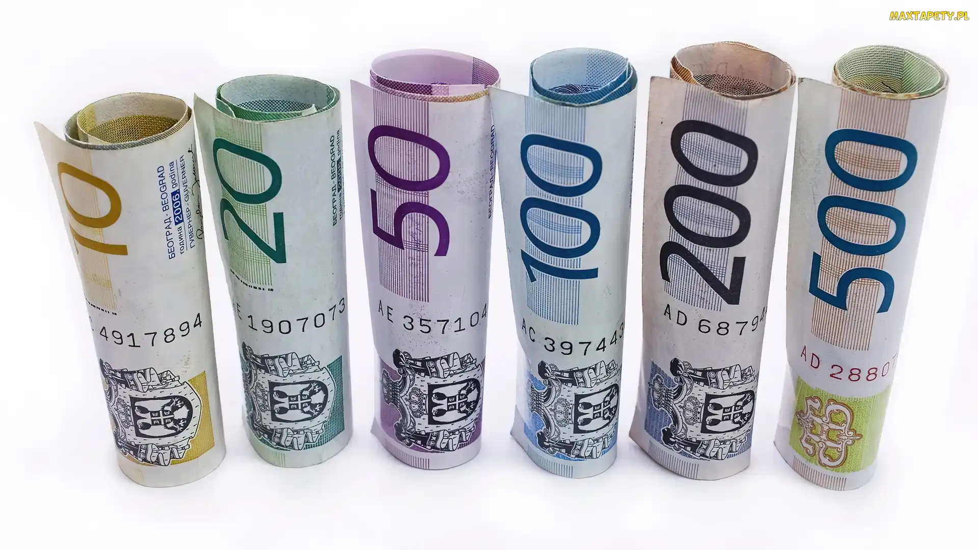 Euro, Pieniądze