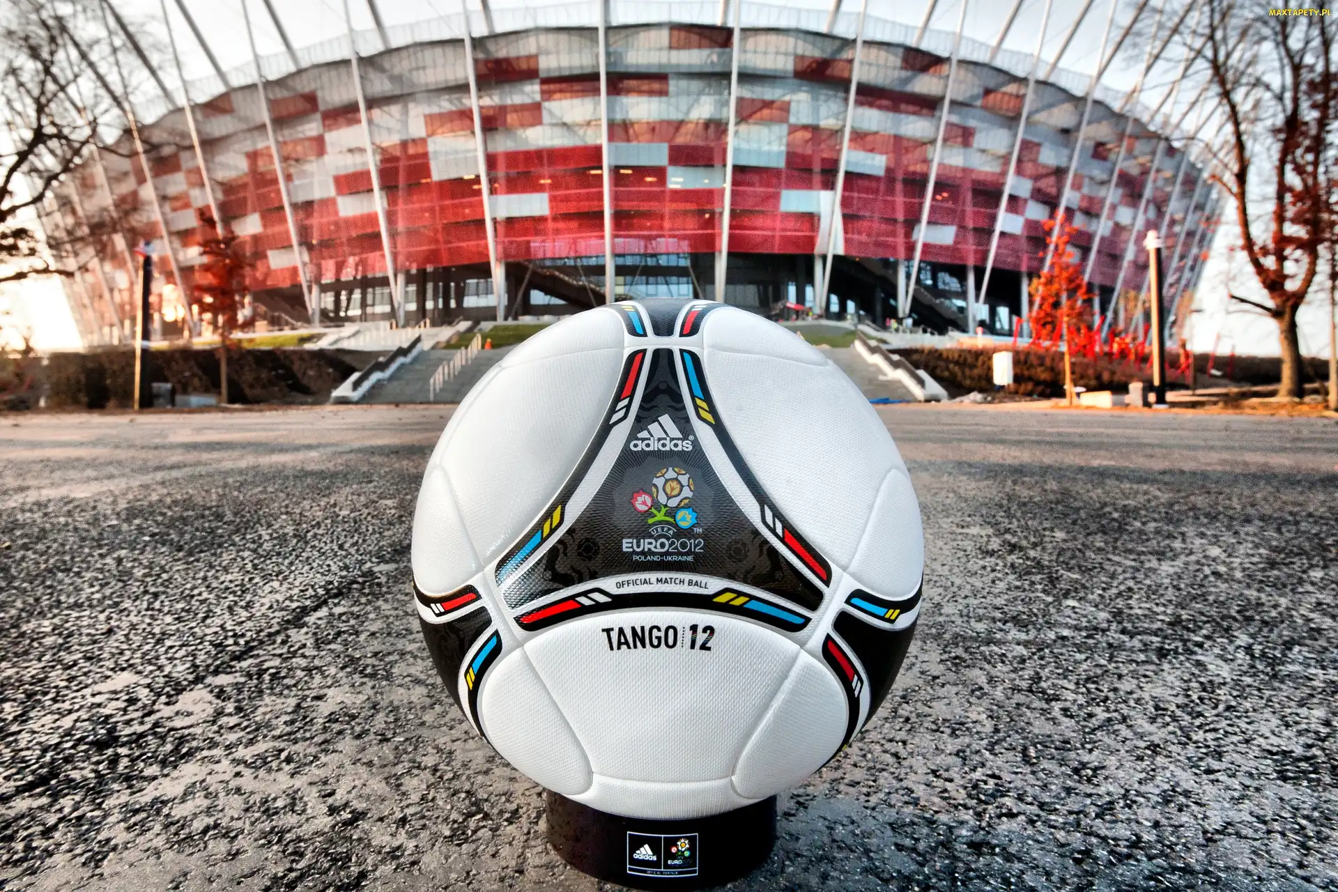 Polska, Warszawa, Piłka, Stadion Narodowy