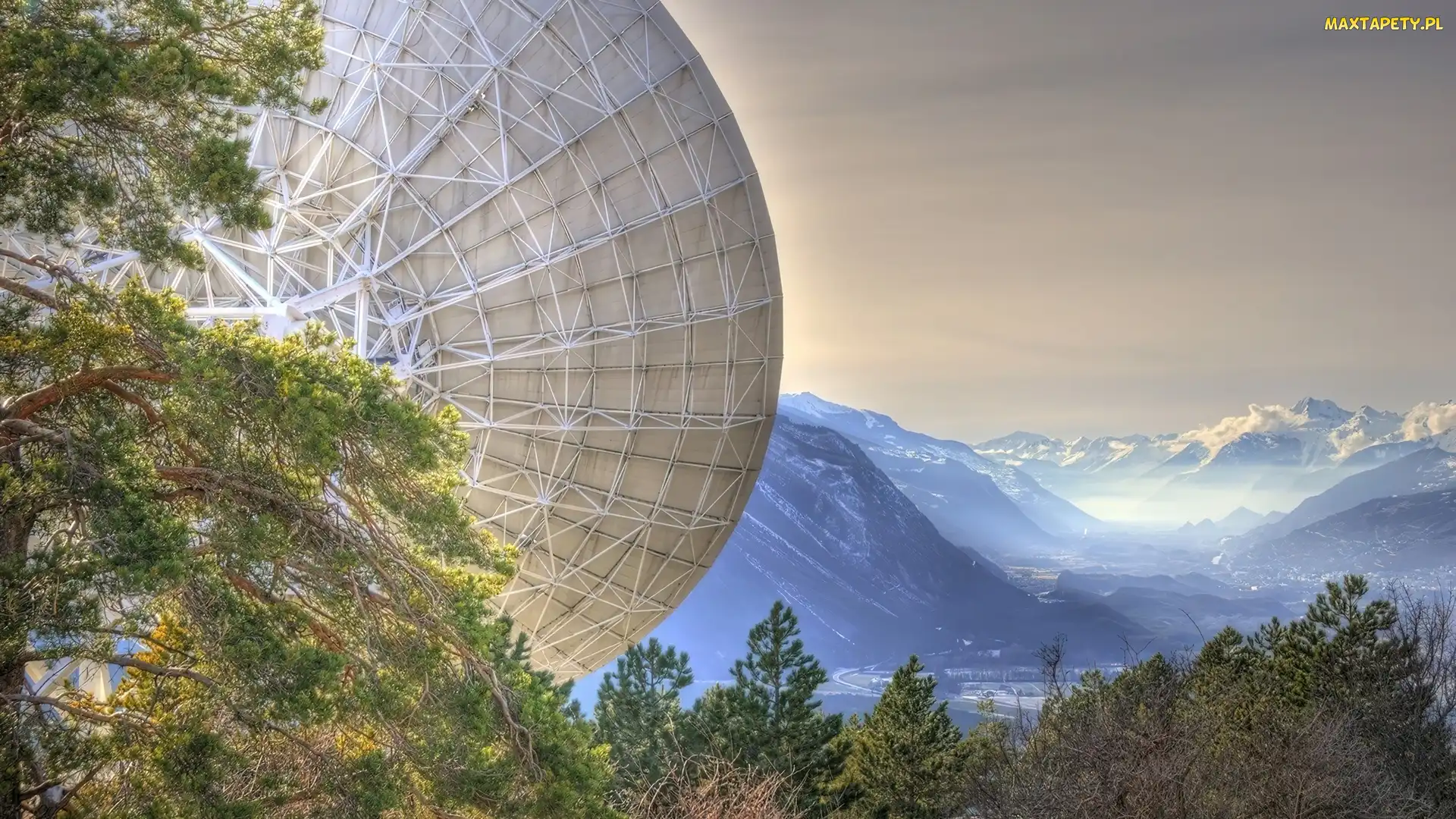 Góry, Radar, Drzewa