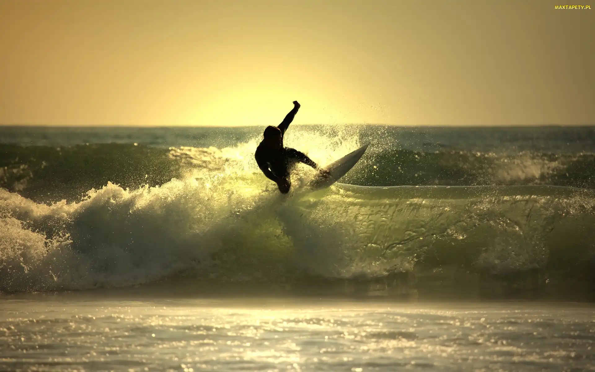 Fale, Surfer, Morze