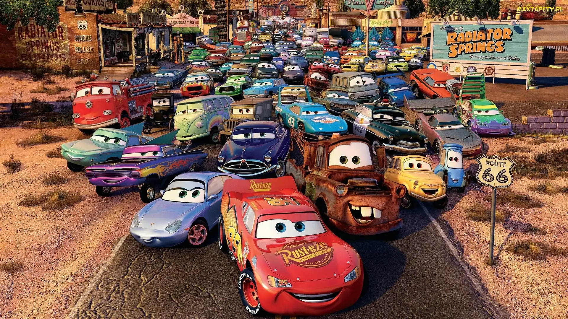 Auta, Cars, Samochodziki, Bajka