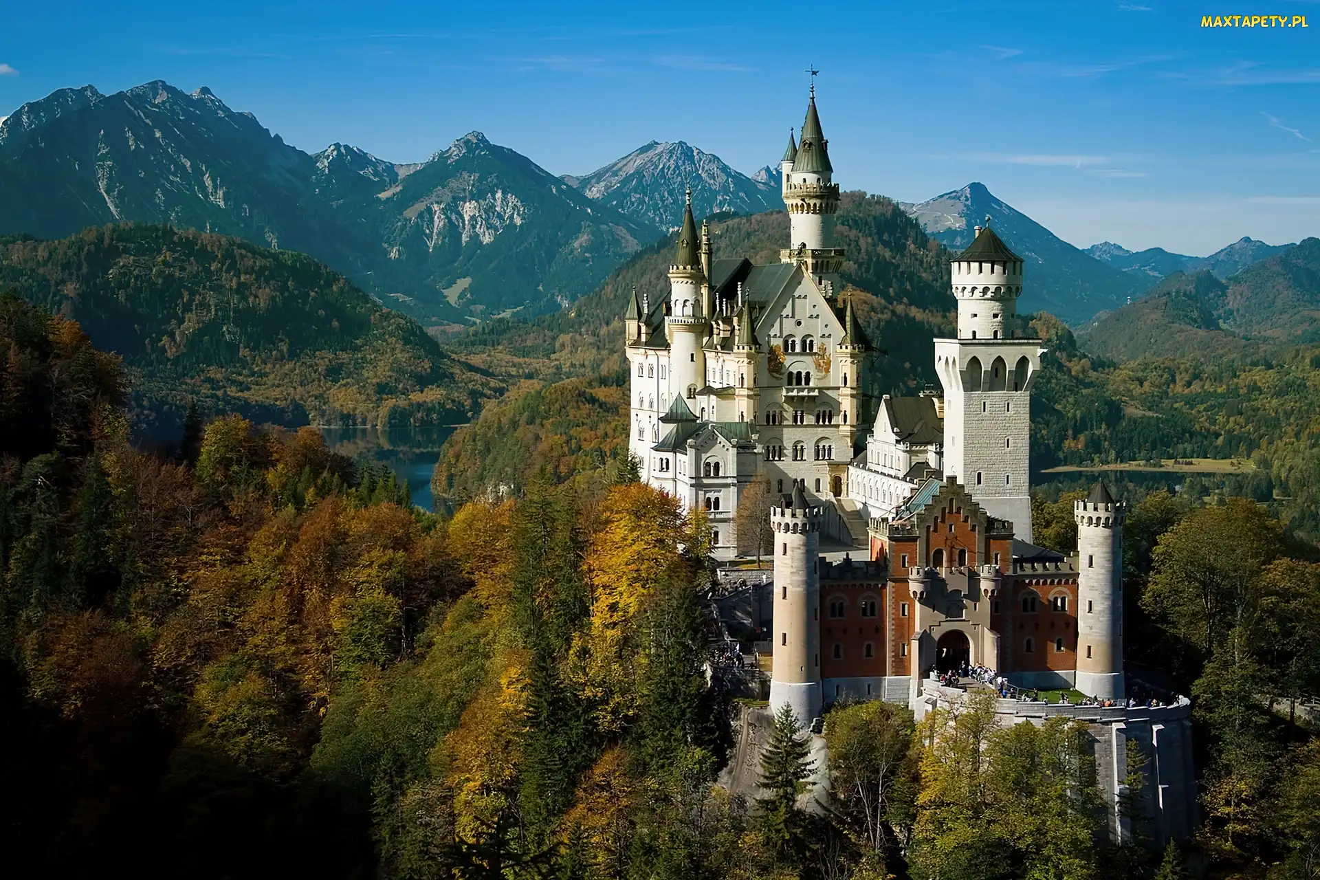 Zamek, Bawaria, Neuschwanstein