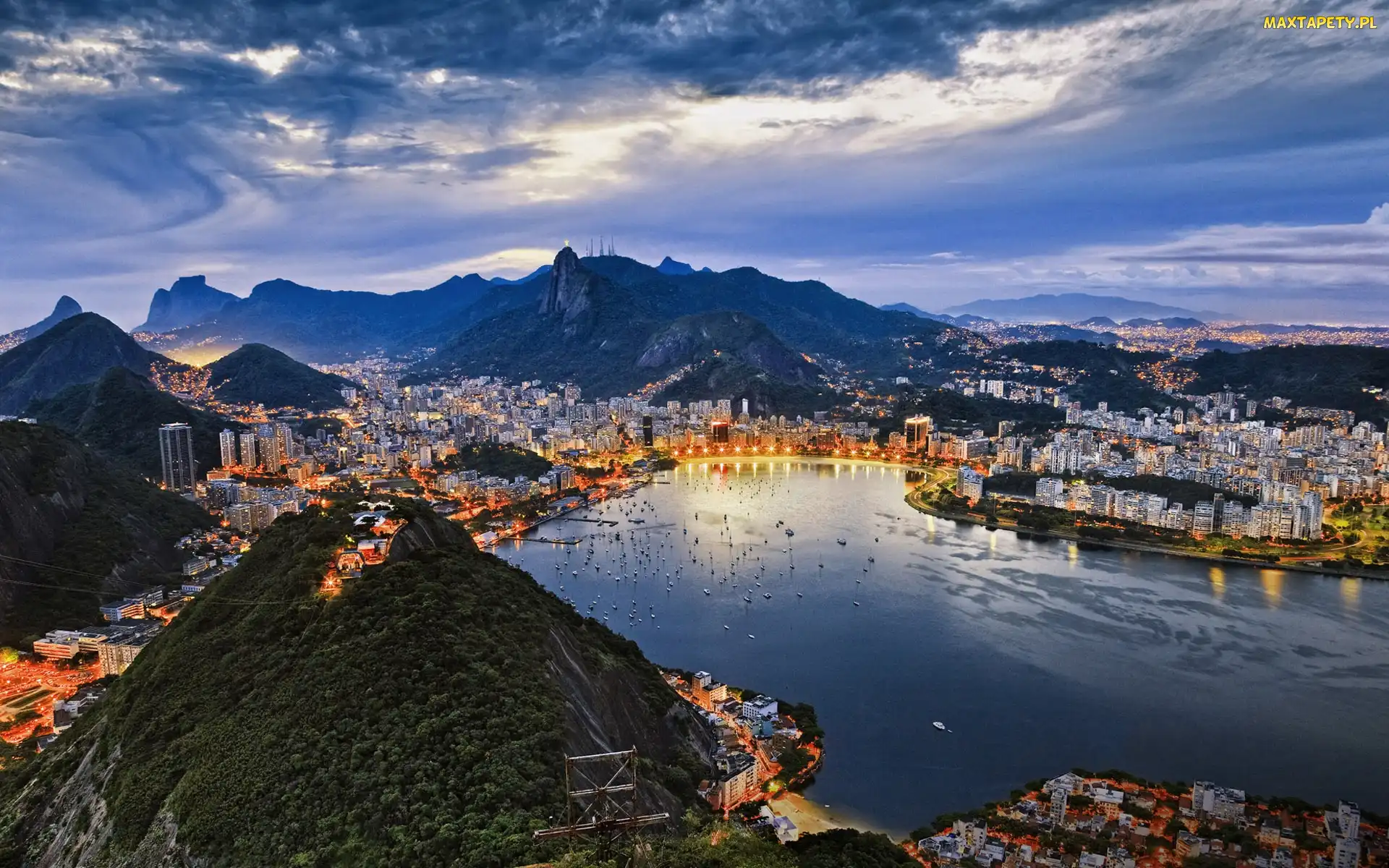 Wzgórza, Brazylia, Miasto, Rio De Janeiro